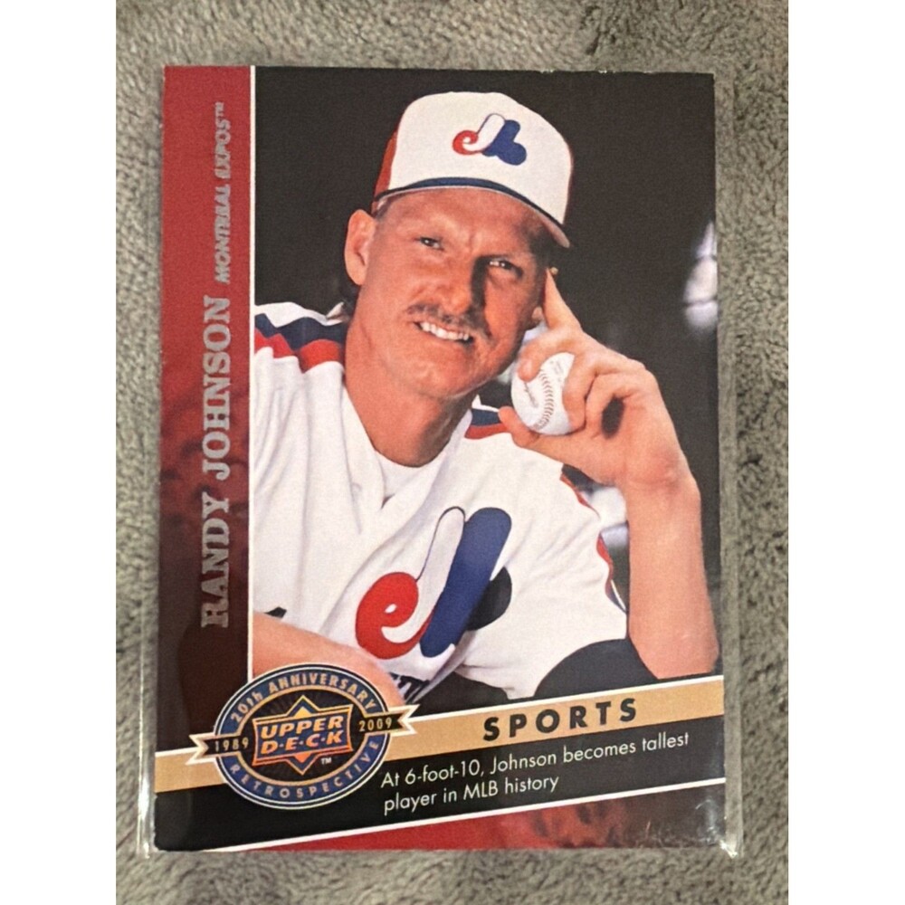 2009 Upper Deck 20th Anniversary Retrospective - Sports Randy Johnson #128